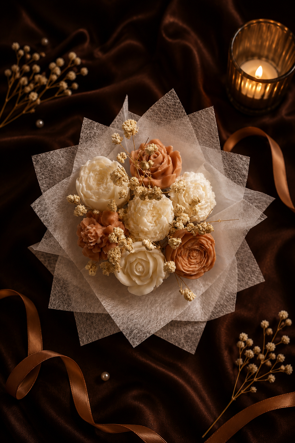 Bouquets fondants parfumés