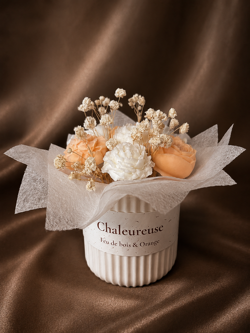Chaleureuse (Feu de bois & Orange)