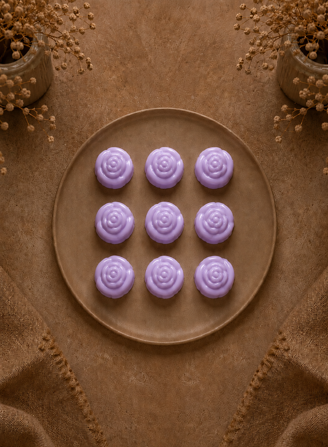 Fleur de lune (5 pièces)